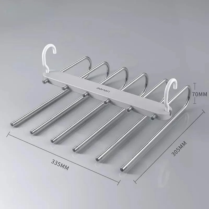 Monzzi Wardrobe 6-in-1 Pants Organizer Hanger