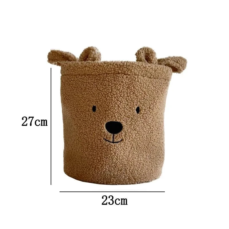 Cozy Sherpa Kids' Storage Basket for Lenogue Room