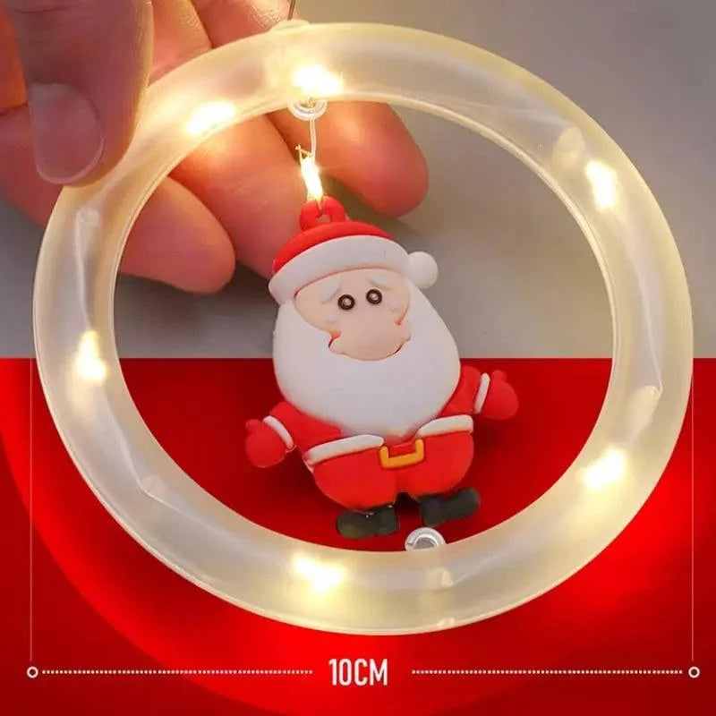 Monzzi Christmas LED Light Curtain for Festive Decor