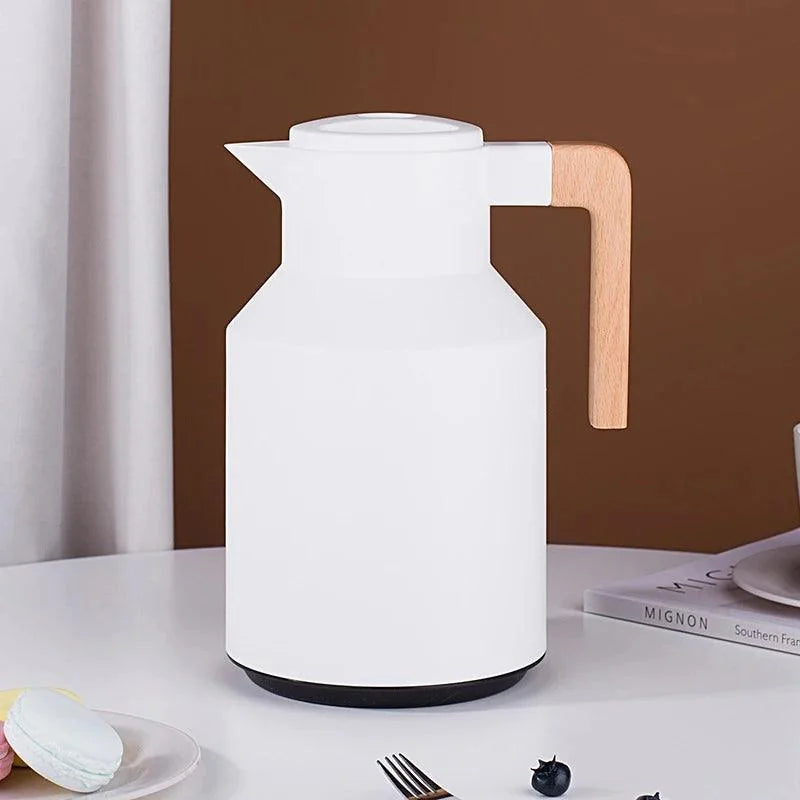 Glass-Lined Stainless Steel Thermal Bottle for Coffee and Tea