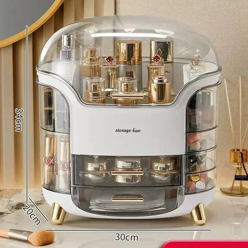 Clear Acrylic Makeup Organizer for Monzzi Beauty Station