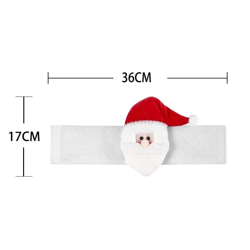 Festive Red Christmas Curtain Tieback by Monzzi