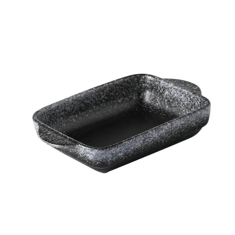 Monzzi Japanese Ceramic Baking Dish for Oven, Table, and Serving
