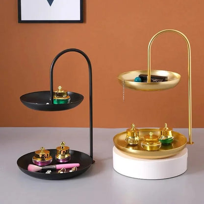 Minimalist Iron Tray for Elegant Decoration and Organization of Monzzi Table