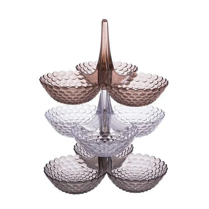 Versatile European-Inspired Fruit Tray with Creative Design