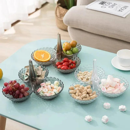Elegant Multi-Functional Fruit Tray in European Design