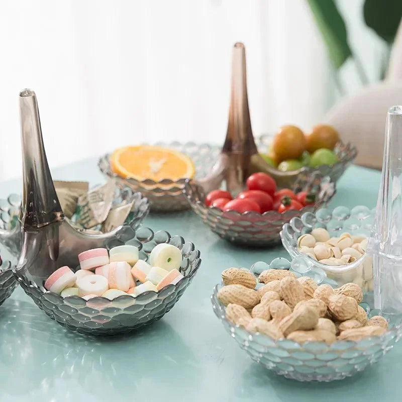 Elegant Multi-Functional Fruit Tray in European Design