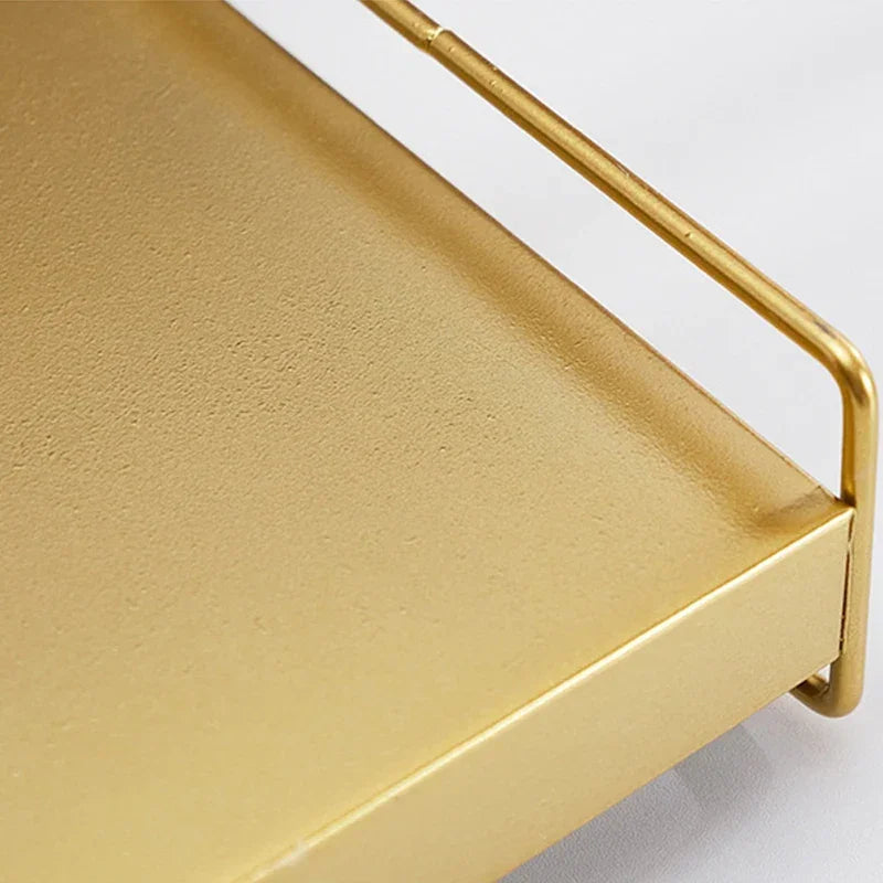 Versatile Metal Tray with Lid for Snacks, Jewelry, and Home Decor