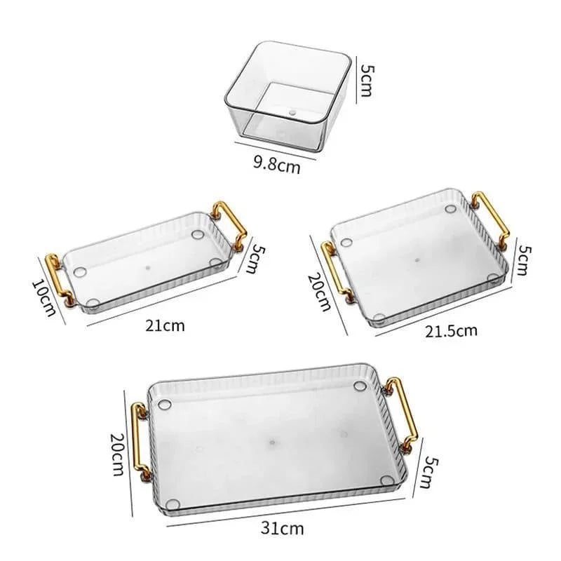 Versatile Snack Tray with Monzzi Storage Pots