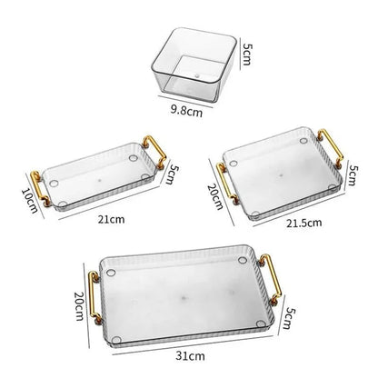 Versatile Snack Tray with Monzzi Storage Pots