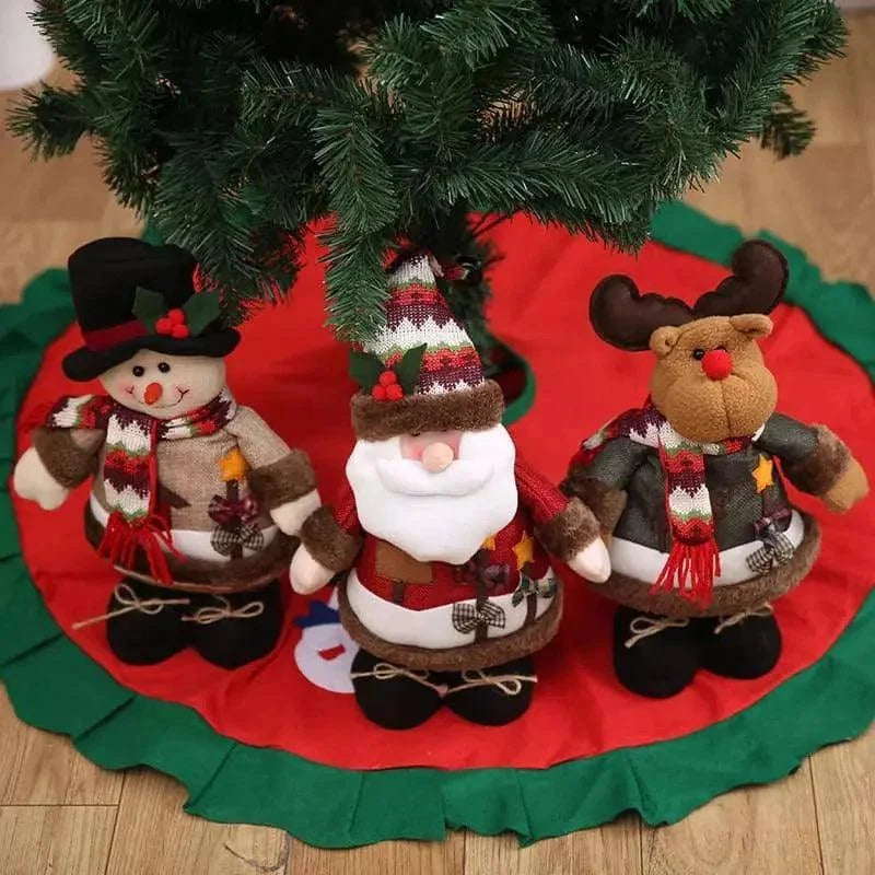 Monzzi Festive Plush Christmas Dolls for Holiday Decor