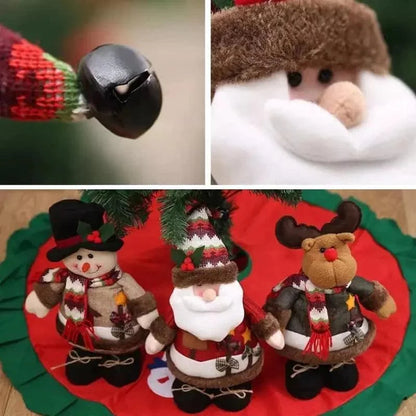 Monzzi Festive Plush Christmas Dolls for Holiday Decor