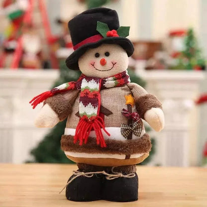 Monzzi Festive Plush Christmas Dolls for Holiday Decor