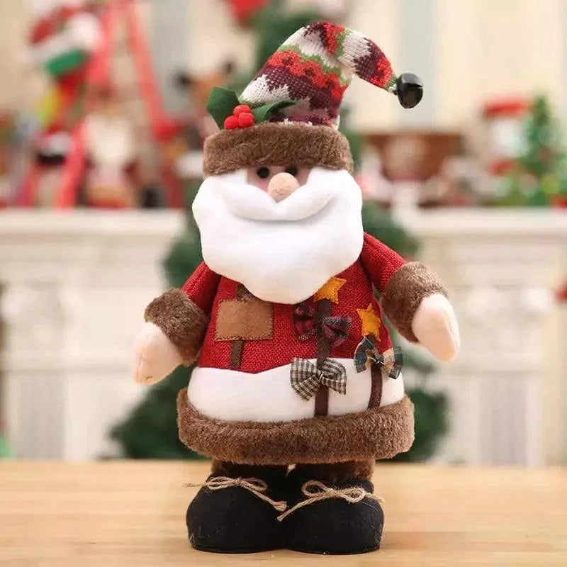 Monzzi Festive Plush Christmas Dolls for Holiday Decor