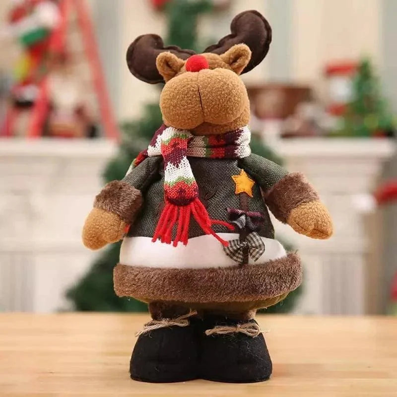 Monzzi Festive Plush Christmas Dolls for Holiday Decor