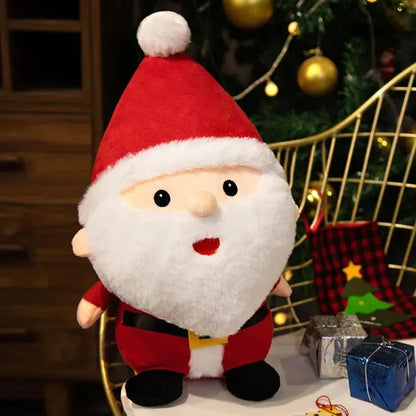 Monzzi Christmas Plush Toys for Holiday Decor and Kids' Gifts