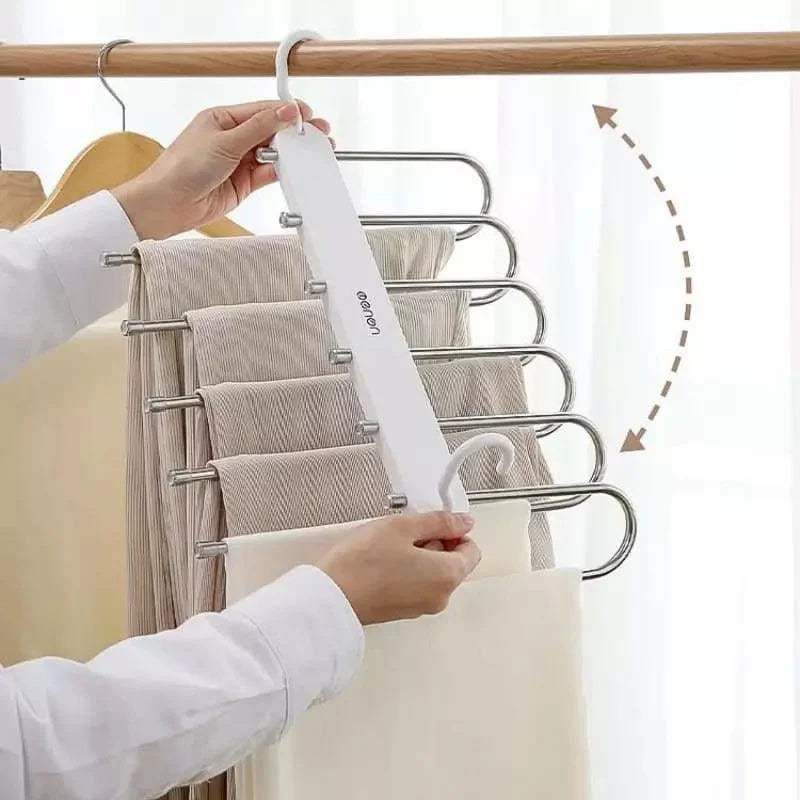 Monzzi 6-in-1 Pants Organizer Hanger