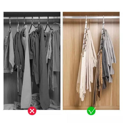 Monzzi Wardrobe 6-in-1 Pants Organizer Hanger