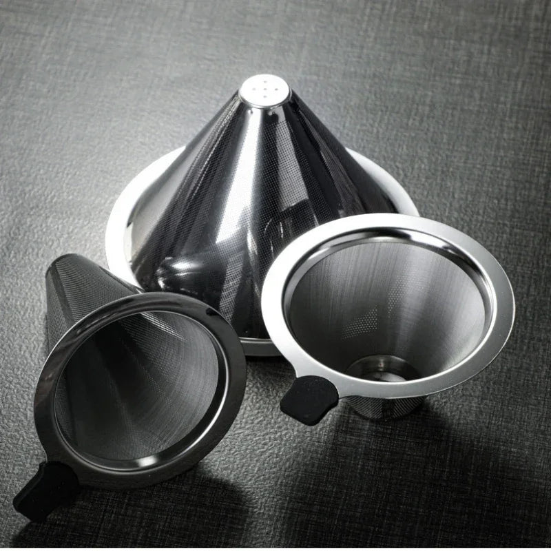 Borosilicate Glass Drip Coffee Maker with Built-in Filter