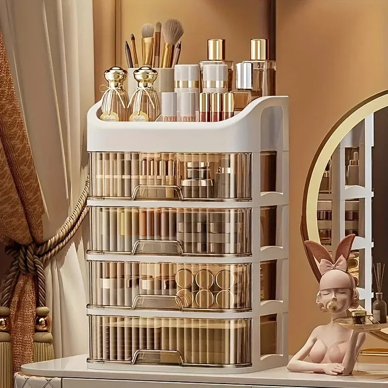 Monzzi Clear Acrylic Makeup Drawer Organizer