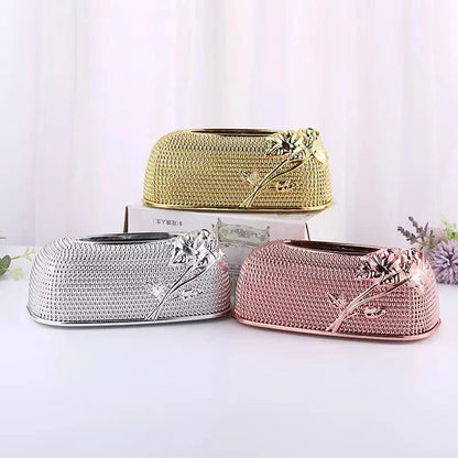 Decorative Tissue and Paper Holder Box for Stylish Organization