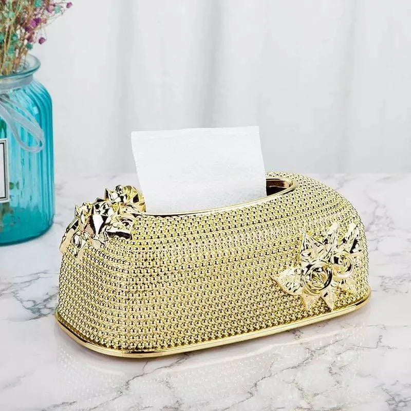 Monzzi Decorative Tissue and Paper Holder Box for Stylish Organization