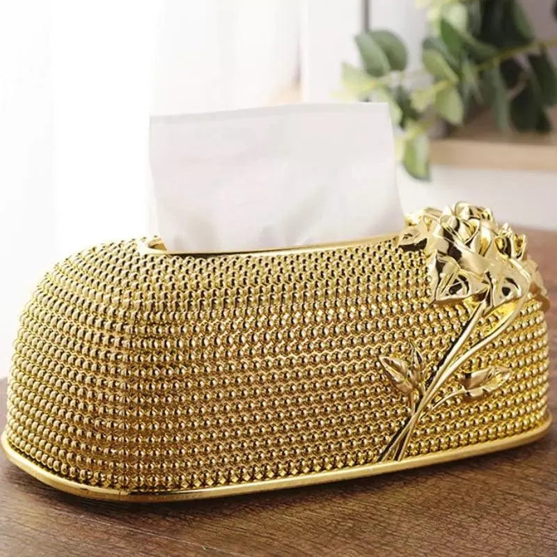 Monzzi Decorative Tissue and Paper Holder Box for Stylish Organization