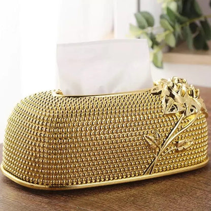 Monzzi Decorative Tissue and Paper Holder Box for Stylish Organization