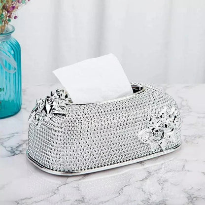 Monzzi Decorative Tissue and Paper Holder Box for Stylish Organization