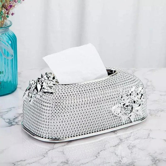 Monzzi Decorative Tissue and Paper Holder Box for Stylish Organization