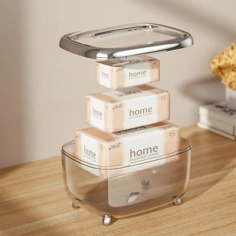 Organizational Wet Wipe Box with Stylish Monzzi Design