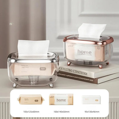Organizational Wet Wipe Box with Stylish Monzzi Design