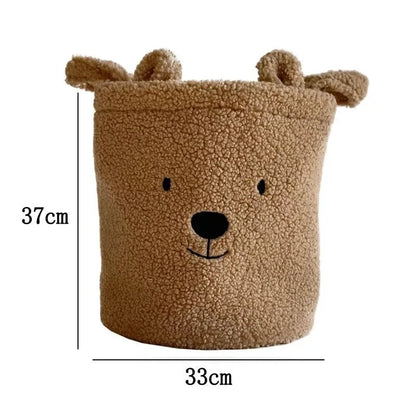 Cozy Sherpa Kids' Storage Basket for Lenogue Room