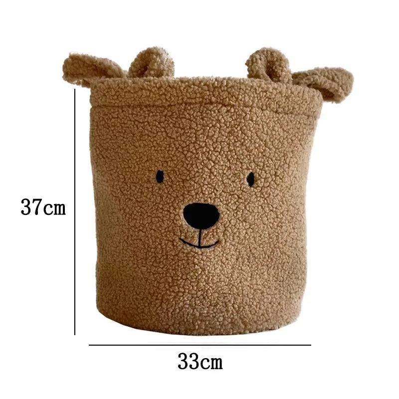 Soft Sherpa Organizer Basket for Kids' Monzzi Room