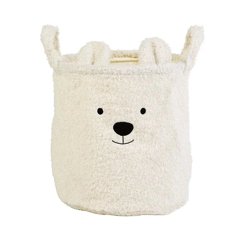 Cozy Sherpa Kids' Storage Basket for Lenogue Room