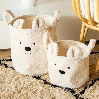 Soft Sherpa Organizer Basket for Kids' Monzzi Room