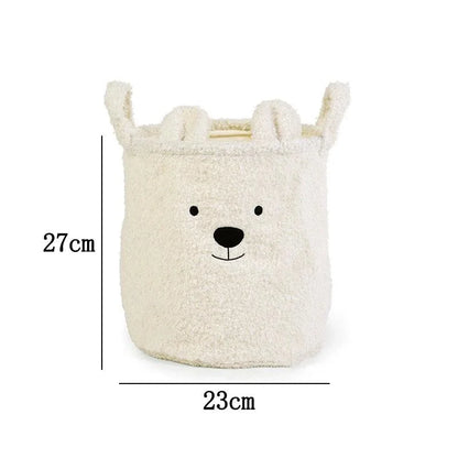 Cozy Sherpa Kids' Storage Basket for Lenogue Room