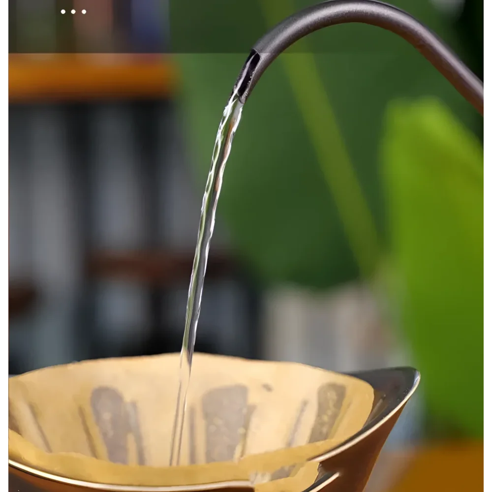 600ml Stainless Steel Gooseneck Kettle for Brewing Specialty Coffee and Loose Leaf Tea
