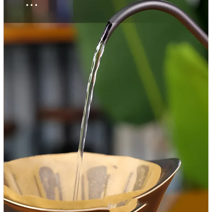 600ml Stainless Steel Gooseneck Kettle for Brewing Specialty Coffee and Loose Leaf Tea