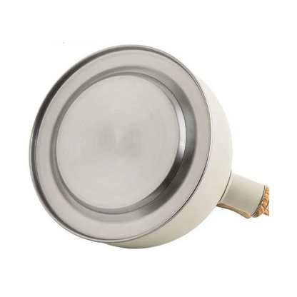 Monzzi 2.5L Stainless Steel Stove Kettle with Wooden Handle and Whistle
