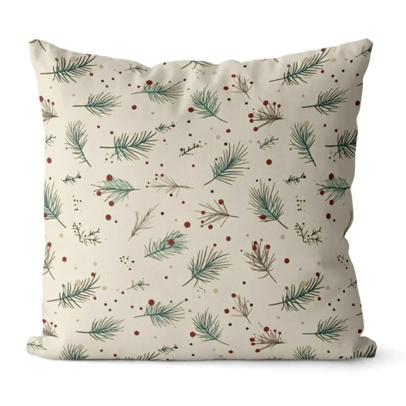 Monzzi Christmas Pillow Cover Set - 4 Decorative Covers
