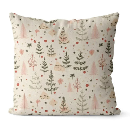 Monzzi Christmas Pillow Cover Set - 4 Decorative Covers