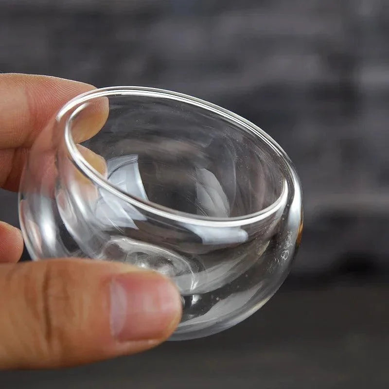 Kung Fu Tea Ceremony Glass Cup Set - Monzzi