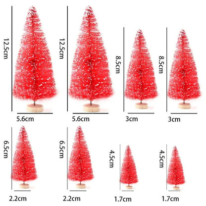 Pine Mini Christmas Tree Set for Monzzi Decor