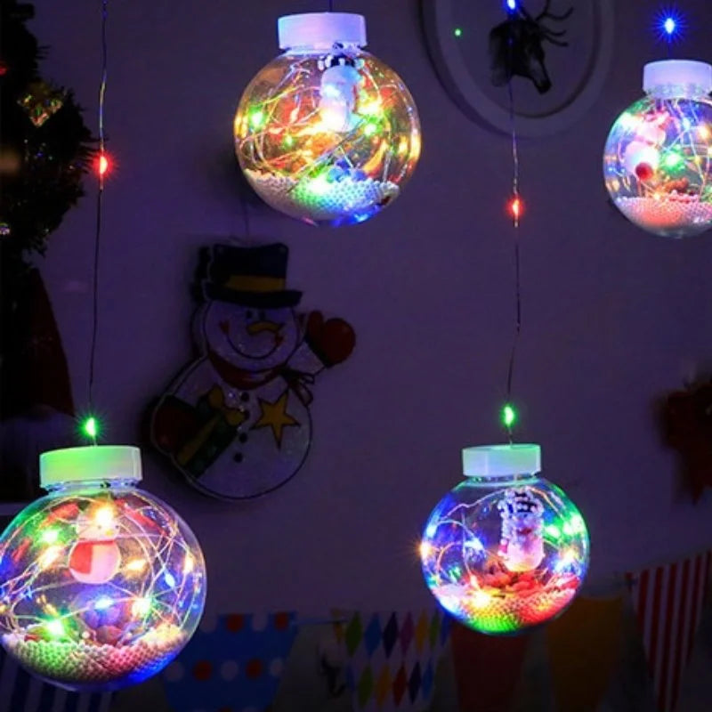 Festive Ball LED String Lights for Christmas Decoration