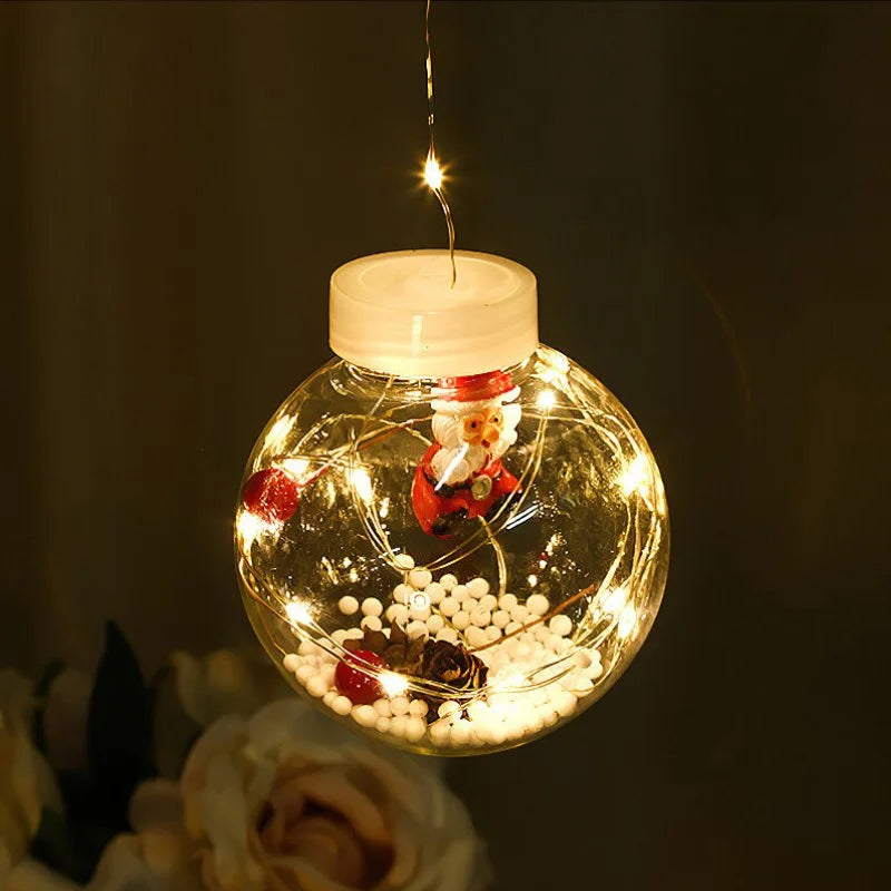 Festive Ball LED String Lights for Christmas Decoration