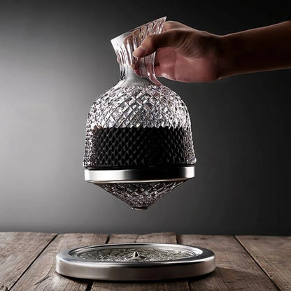 1500ml Monzzi Crystal Glass Wine Decanter for Enhanced Aeration