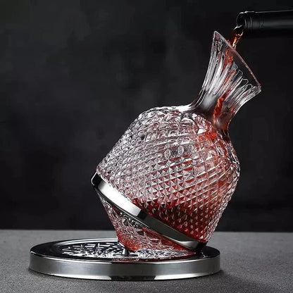 1500ml Monzzi Crystal Glass Wine Decanter for Enhanced Aeration