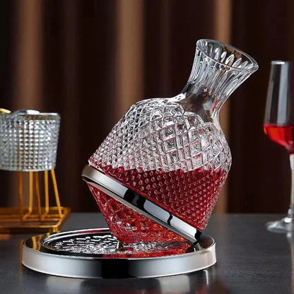 1500ml Monzzi Crystal Glass Wine Decanter for Enhanced Aeration