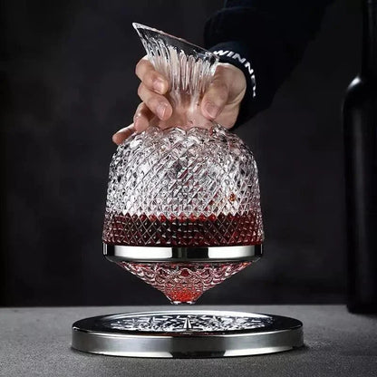 1500ml Monzzi Crystal Glass Wine Decanter for Enhanced Aeration